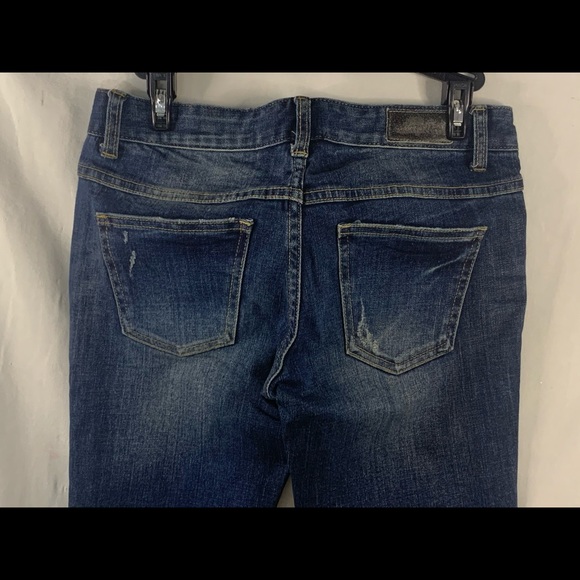 Mini Brand Jeans super skinny distressed SZ Large - Picture 5 of 7